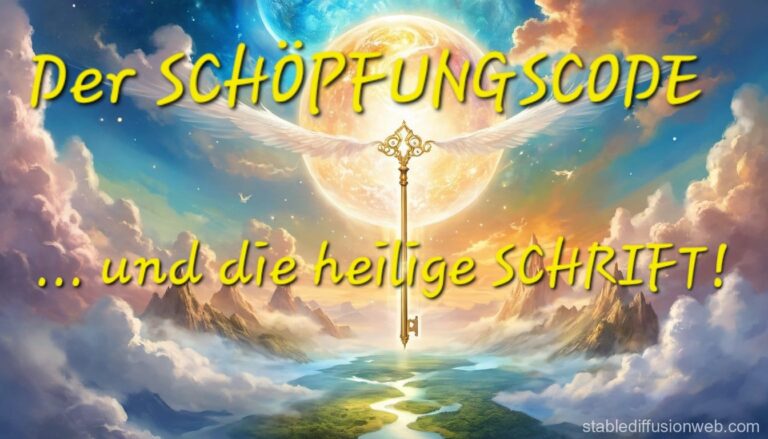 Read more about the article (Deutsch) Der SCHÖPFUNGSCODE und die heilige SCHRIFT !