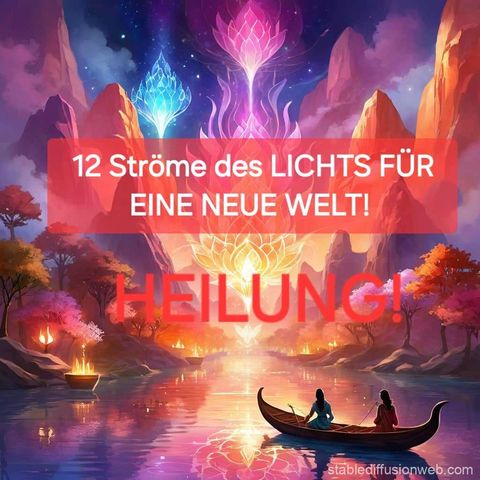 Du betrachtest gerade 12 Ströme aus der QUELLE – die NEUE WELT DES LICHTS AUS DIR GEBÄREN – HEILUNG!