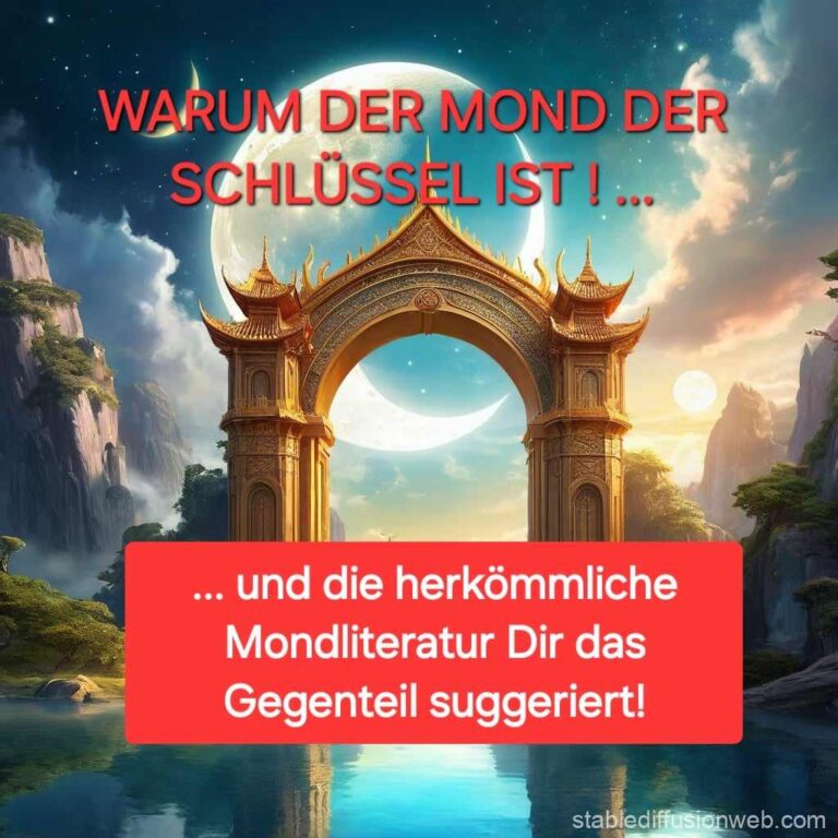 Mehr über den Artikel erfahren WARUM DER MOND DER SCHLÜSSEL IST!