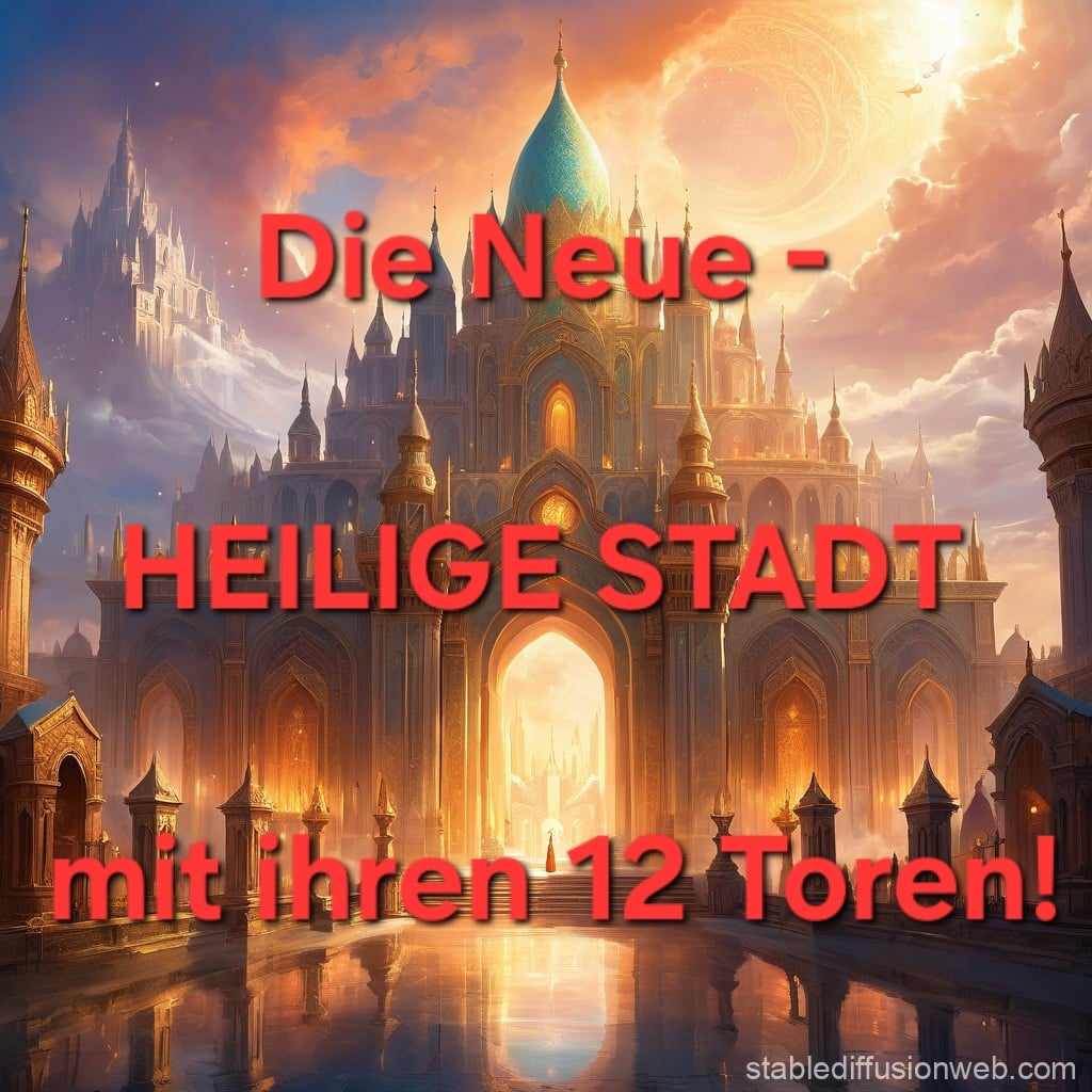 You are currently viewing (Deutsch) Die HEILIGE STADT und SEELE!