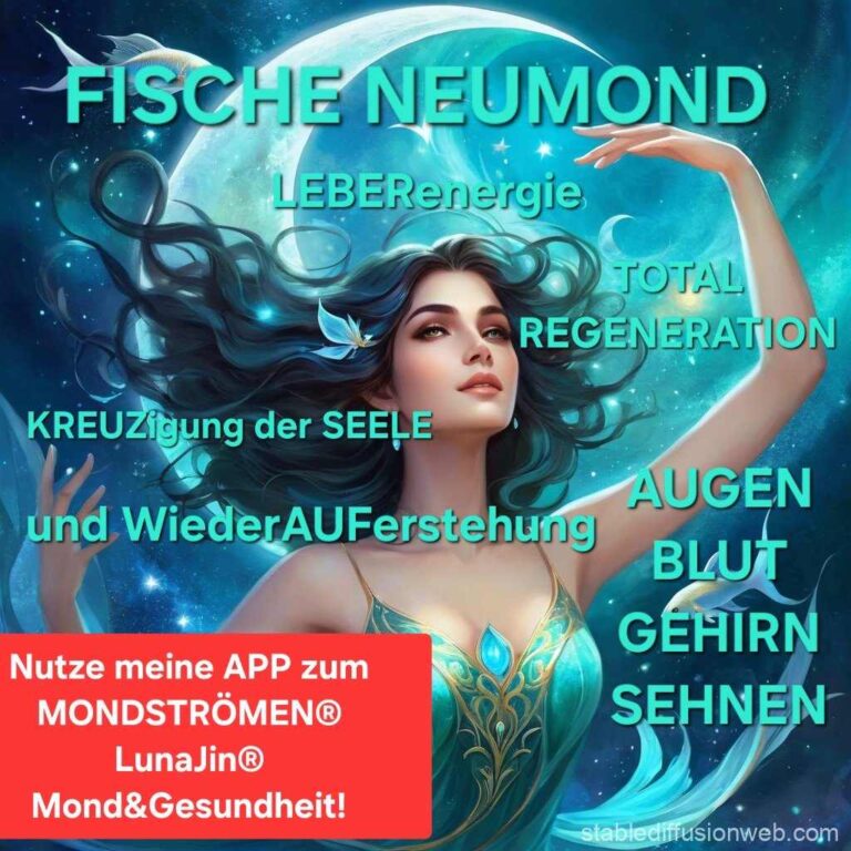 Mehr über den Artikel erfahren NEUMOND in den FISCHEN!