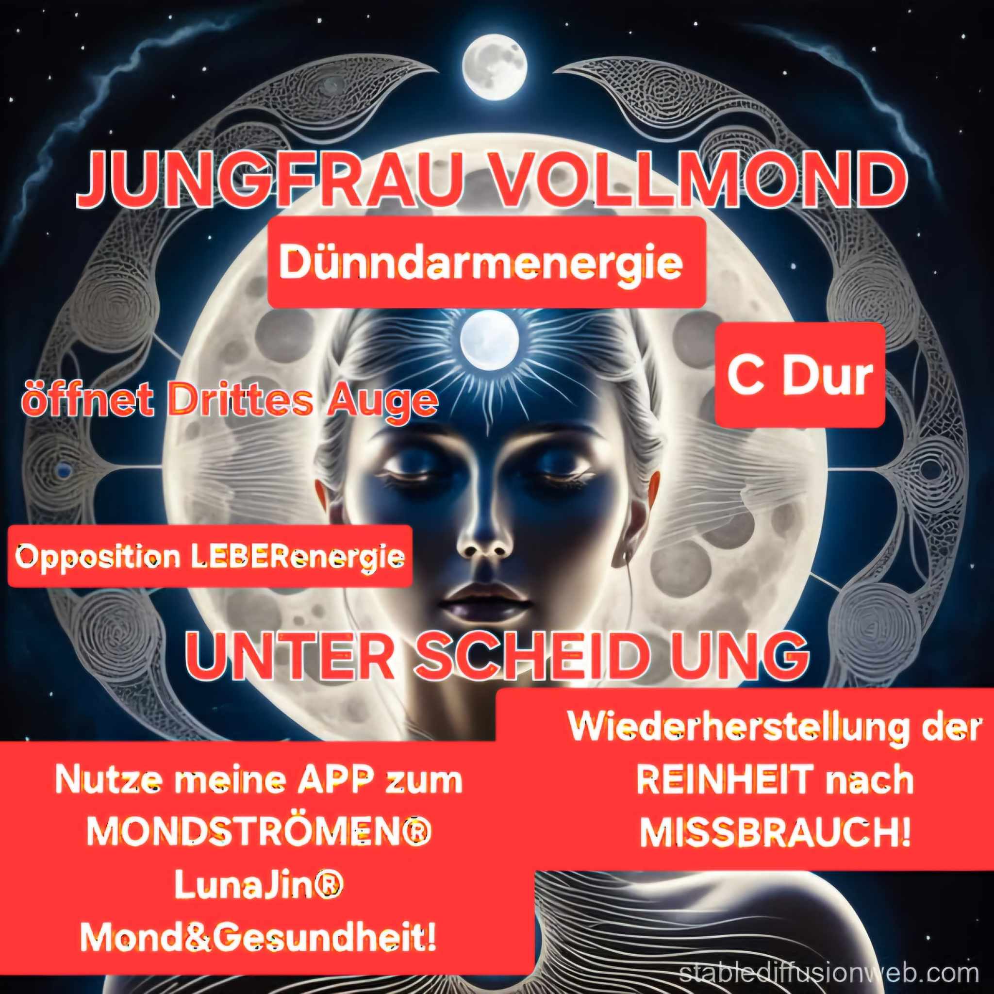 Mehr über den Artikel erfahren VOLLMOND in der JUNGFRAU!